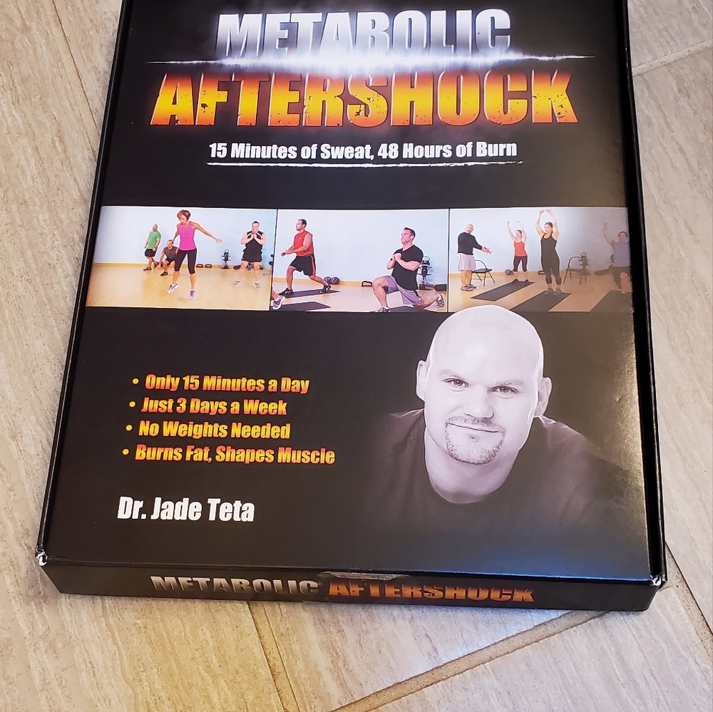 Metabolic Aftershock workout DVD set